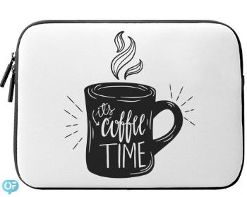 Neoprenový obal na notebook Coffee time