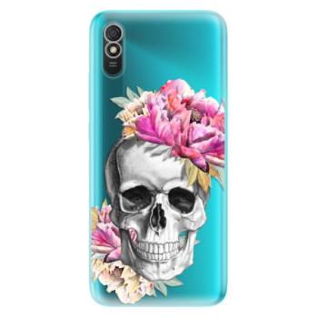 Odolné silikonové pouzdro iSaprio - Pretty Skull - Xiaomi Redmi 9A