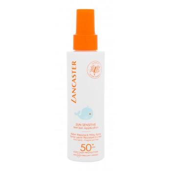 Lancaster Sun Sensitive Milky Spray SPF50+ 150 ml opalovací přípravek na tělo pro děti na všechny typy pleti; na citlivou a podrážděnou pleť