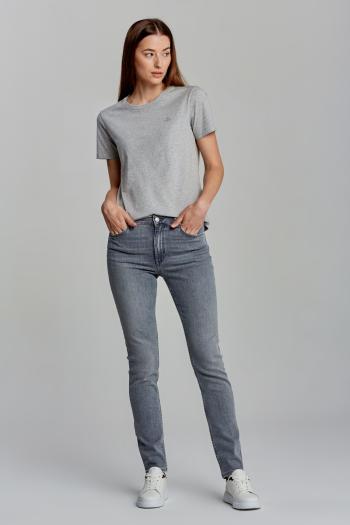 DŽÍNY GANT FARLA SUPER STRETCH JEANS šedá 33/32