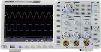 Digitální osciloskop VOLTCRAFT DSO-6102WIFI, 100 MHz, 2kanálový, generátor funkcí, funkce multimetru, s pamětí (DSO)