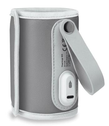 Lionelo Ohřívačka Therm up GO grey silver - zánovní