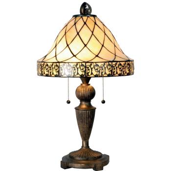 Stolní lampa Tiffany Filigree - Ø 36*62 cm 5LL-5408
