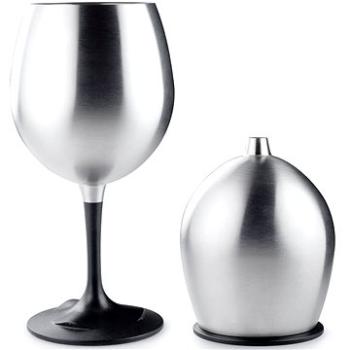 GSI Outdoors Glacier Stainless Nesting Red Wine Glass (090497633102)