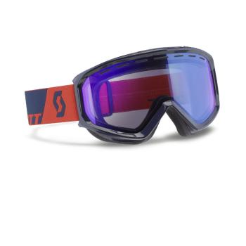 Lyžařské brýle SCOTT Goggle Level blue/orange illum bl chr velikost: OS (UNI)