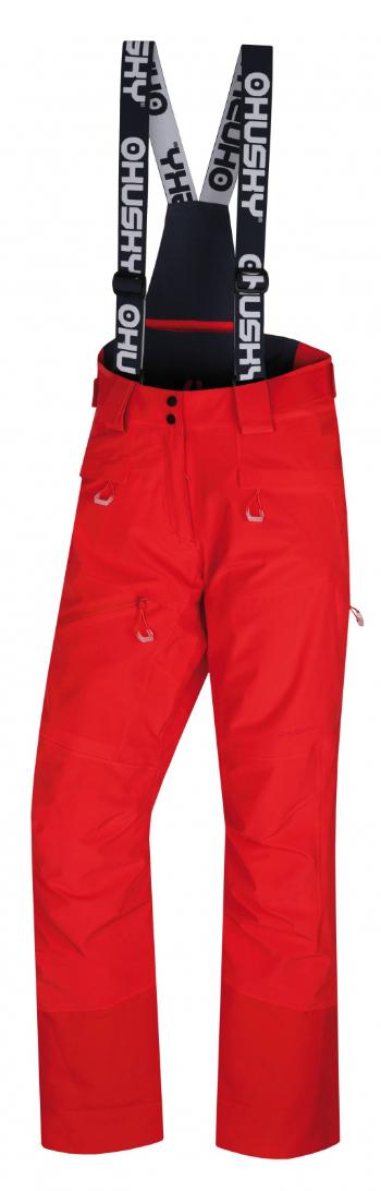 Husky Dámské lyžařské kalhoty  Gilep L výrazně červená Velikost: L