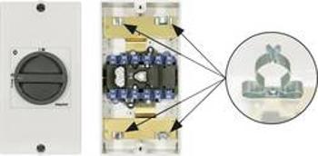 Servisní vypínač odblokovatelný Kraus & Naimer KG64B T106/D-A038 KL71V, 1 x 90 °, černá, 1 ks