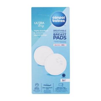 Canpol babies Ultra Dry Breathable Disposable Breast Pads 30 ks vložky do podprsenky pro ženy