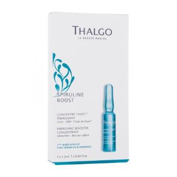 Thalgo Spiruline Boost Energising Booster Concentrate 7x1,2 ml pleťové sérum pro ženy na všechny typy pleti; proti vráskám