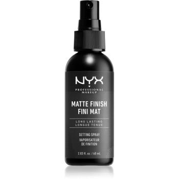 NYX Professional Makeup Makeup Setting Spray Matte fixační sprej 01 Matte Finish / Long Lasting 60 ml