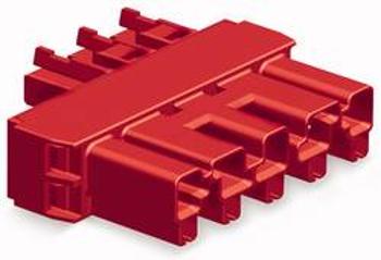 Síťová spojka síťová zásuvka - síťová zásuvka počet kontaktů: 5, červená, 50 ks