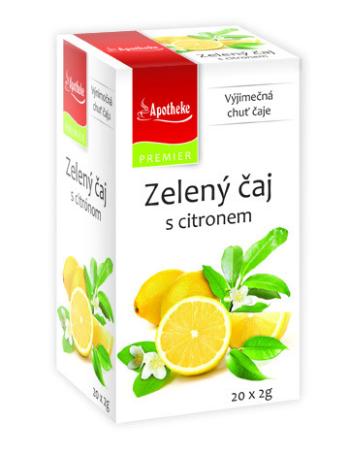 Apotheke Zelený čaj s citronem 20 x 2 g
