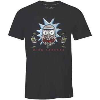 Rick and Morty - 8bits Rick - tričko S (3664794293757)