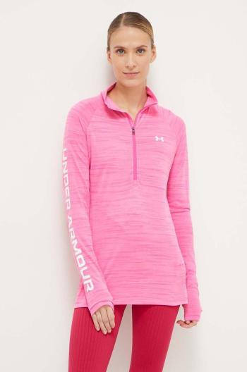 Tréninková mikina Under Armour Evolved Core růžová barva