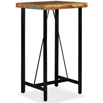 Barový stůl masivní recyklované dřevo 60x60x107 cm (245439)