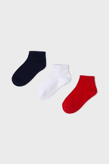 Dětské ponožky Mayoral (3-pack) tmavomodrá barva
