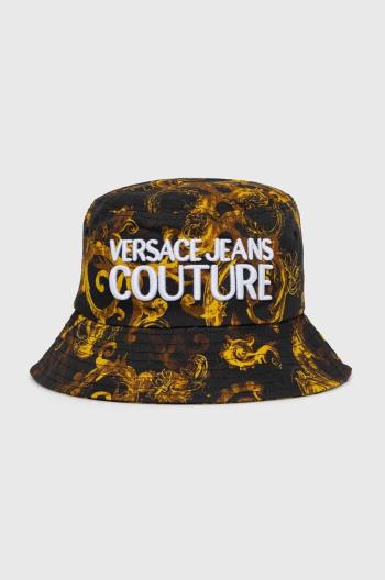 Bavlněná čepice Versace Jeans Couture černá barva, 76HAZK06 ZG267