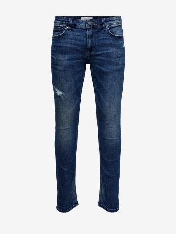 ONLY & SONS Loom Jeans Modrá