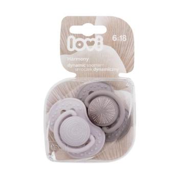 LOVI Harmony Dynamic Soother Boy 6-18m 2 ks dudlík pro děti