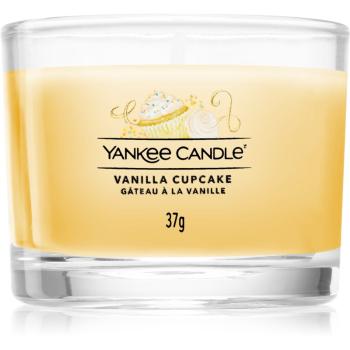 Yankee Candle Vanilla Cupcake votivní svíčka glass 37 g