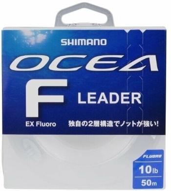 Shimano Fishing Ocea EX Fluoro Leader Číra 0,787 mm 50 m 80 lb Vasec