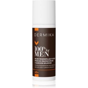 Dermika 100% for Men regenerační krém proti vráskám pro muže 60+ 50 ml