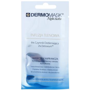 L’biotica DermoMask Night Active okysličující maska 12 ml