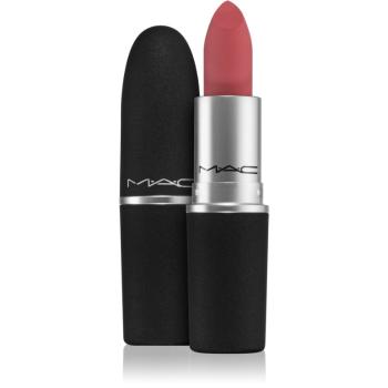 MAC Cosmetics Powder Kiss Lipstick matná rtěnka odstín Little Tamed 3 g