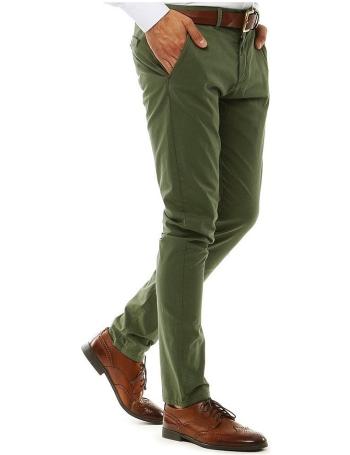 Pánské zelené kalhoty vel. 28