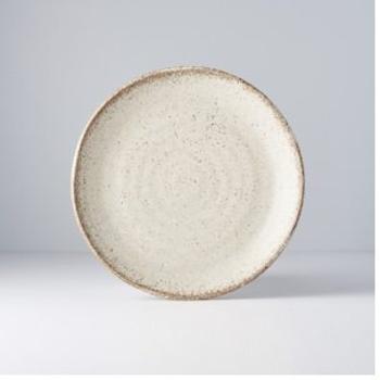 Made In Japan Mělký talíř s vysokým okrajem Fade 20 cm pískový (MIJC0404)