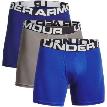 Under Armour CHARGED COTTON 6IN 3 PACK Pánské boxerky, modrá, velikost