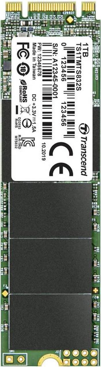 Interní SSD disk SATA M.2 2280 1 TB Transcend 832S Retail TS1TMTS832S M.2 SATA 6 Gb/s