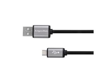 Kabel KRUGER & MATZ KM1235 USB - micro USB 1m