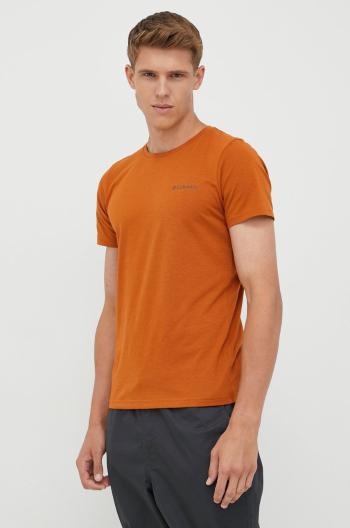 Sportovní tričko Columbia Sun Trek oranžová barva