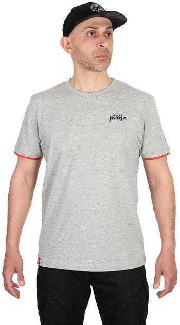 Fox rage tričko voyager tee light grey - m