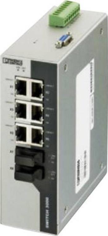 Průmyslový ethernetový switch Phoenix Contact, FL SWITCH 3006T-2FX, 10 / 100 MBit/s