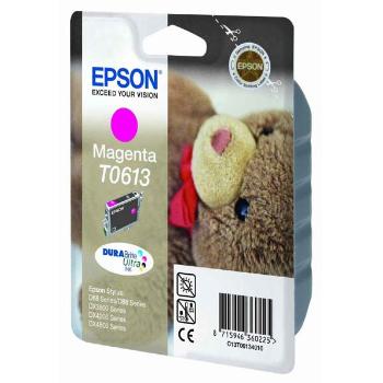 EPSON T0613 (C13T06134010) - originální cartridge, purpurová, 8ml