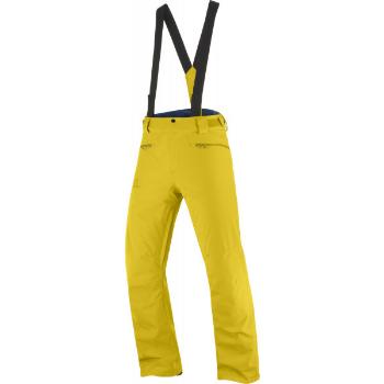 Salomon STANCE PANT M Pánské lyžařské kalhoty, žlutá, velikost XXL