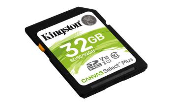 KINGSTON 32GB SDHC Industrial -40C to 85C C10 UHS-I U3 V30 A1 pSLC