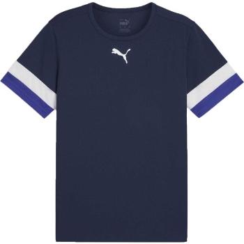 Puma INDIVIDUALRISE JERSEY TEE Pánské fotbalové triko, tmavě modrá, velikost