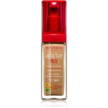 Bourjois Healthy Mix rozjasňující hydratační make-up 16h odstín 55 Dark Beige 30 ml