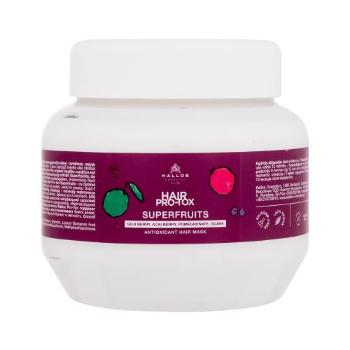 Kallos Cosmetics Hair Pro-Tox Superfruits Antioxidant Hair Mask 275 ml maska na vlasy pro ženy na poškozené vlasy