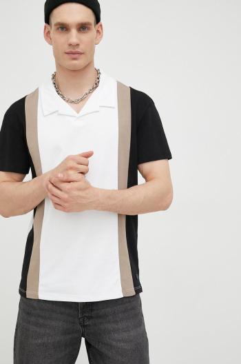 Bavlněné polo tričko Premium by Jack&Jones bílá barva