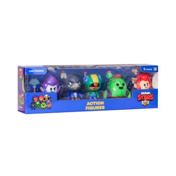 Figurky akční 11 cm Brawl Stars 5 pack série 1