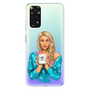 Odolné silikonové pouzdro iSaprio - Coffe Now - Blond - Xiaomi Redmi Note 11 / Note 11S