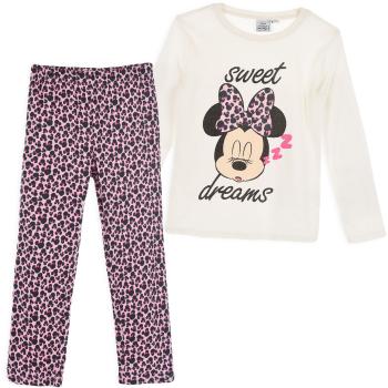 Dívčí pyžamo DISNEY MINNIE SWEET DREAMS bílé Velikost: 104