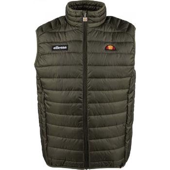 ELLESSE BARDY GILET Pánská vesta, khaki, velikost S