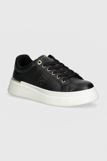 Dětské sneakers boty Tommy Hilfiger černá barva, T3A9-33542