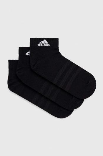 Ponožky adidas Performance 3-pack černá barva