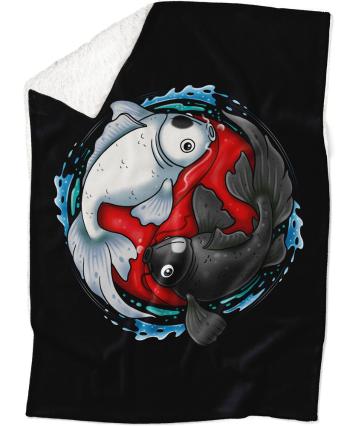 Deka YinYang fish (Podšití beránkem: ANO)